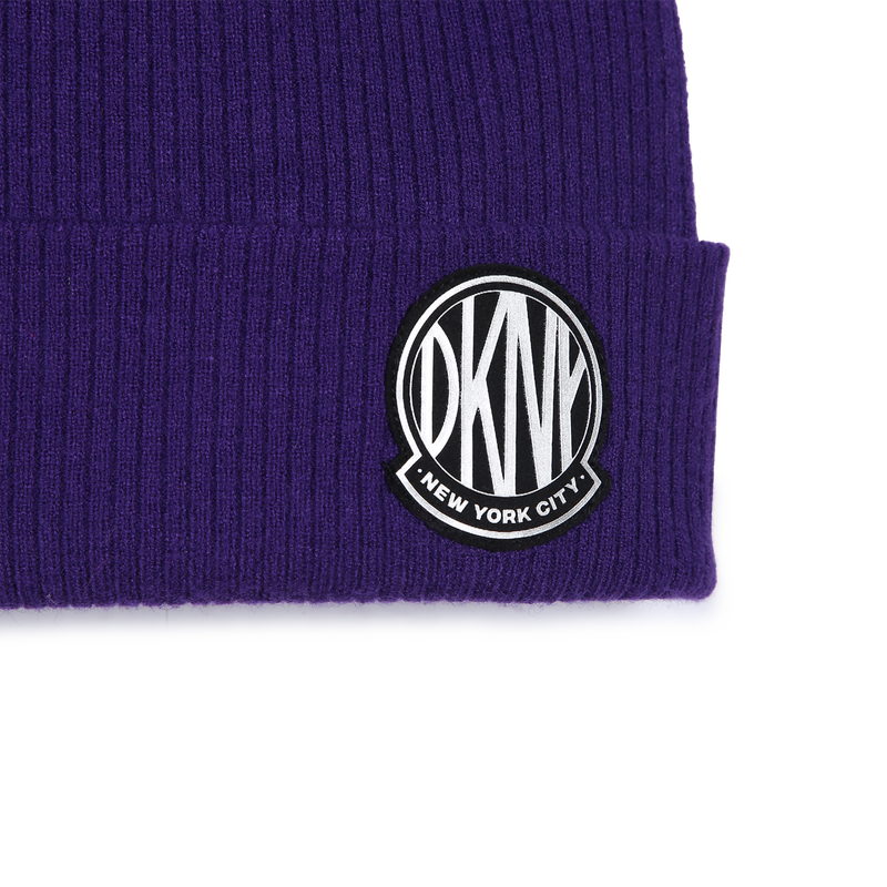 Strickm&uuml;tze mit Umschlag DKNY 
                        GIRL