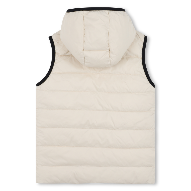 Daunenjacke mit Kapuze in Flann-Optik BOSS 
                        BOY