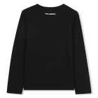Langarm-T-Shirt KARL LAGERFELD KIDS 
                    GIRL