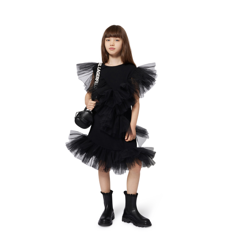 Mini-Bowling-Handtasche KARL LAGERFELD KIDS 
                        GIRL