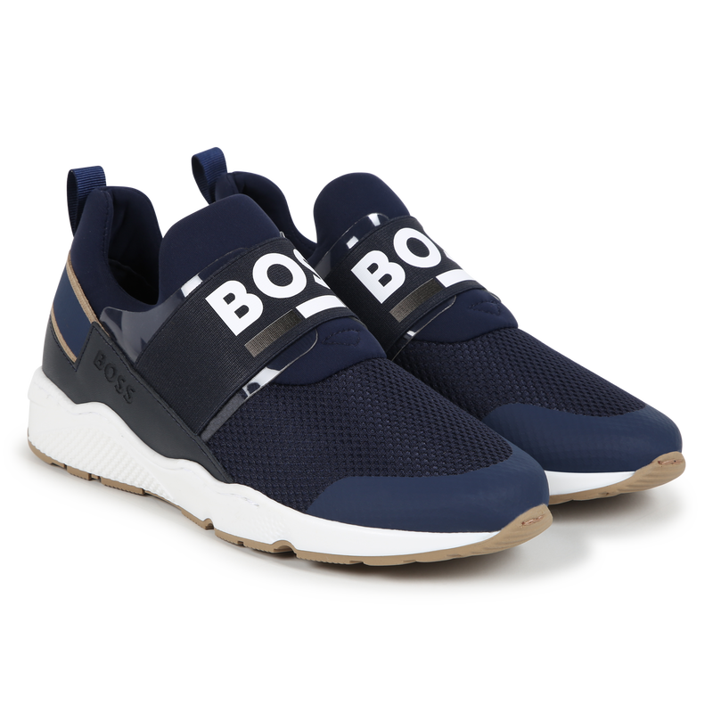 Sneakers aus Materialmix BOSS 
                        BOY