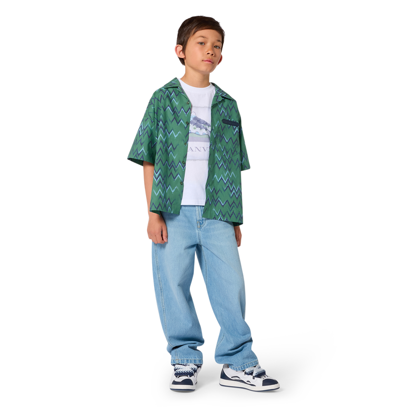 KURZ&Auml;RMELIGES HEMD LANVIN 
                        BOY