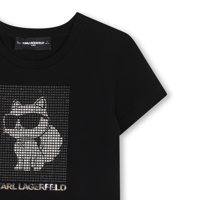 KURZ&Auml;RMELIGES T-SHIRT KARL LAGERFELD KIDS 
                        GIRL