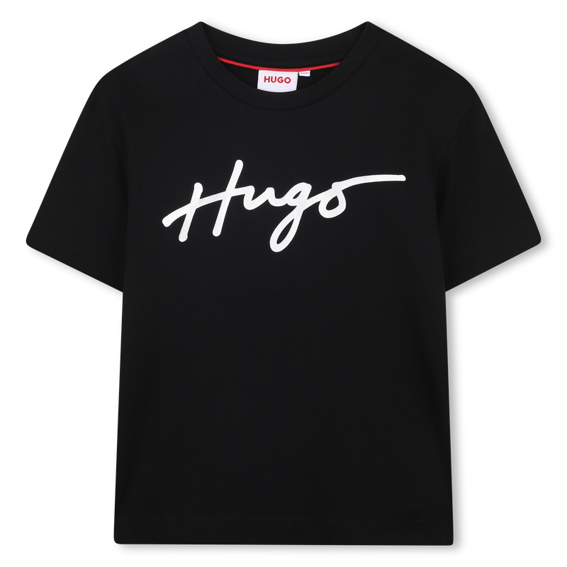 KURZARM T-SHIRT HUGO 
                        GIRL