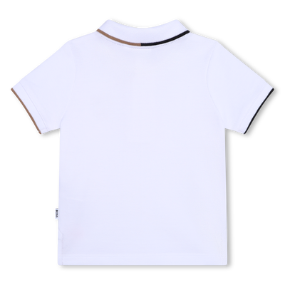 Baumwoll-Polo mit Streifen BOSS BOY