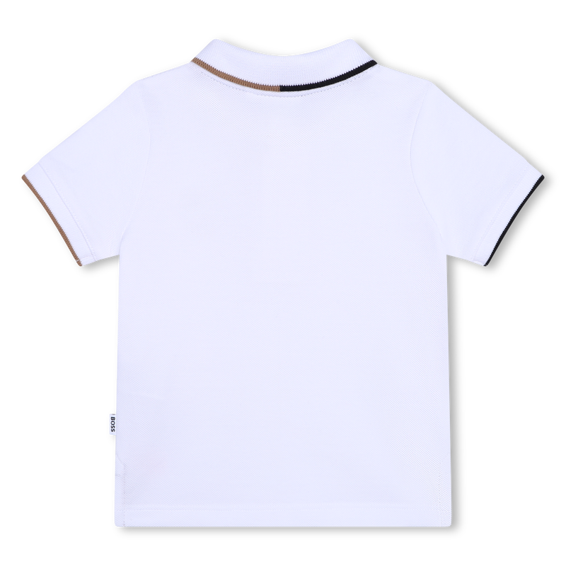 Baumwoll-Polo mit Streifen BOSS 
                        BOY