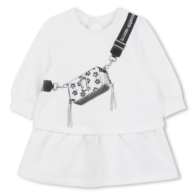 Kleid aus Baumwollfleece MARC JACOBS UNISEX