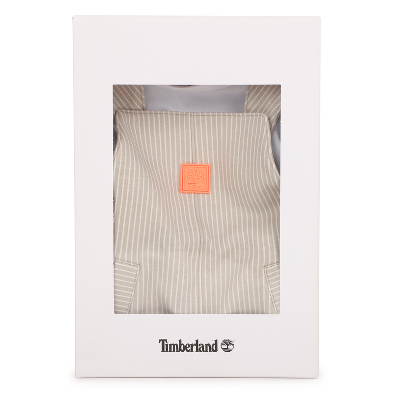 OVERALL UND T-SHIRT-SET TIMBERLAND 
                        BOY