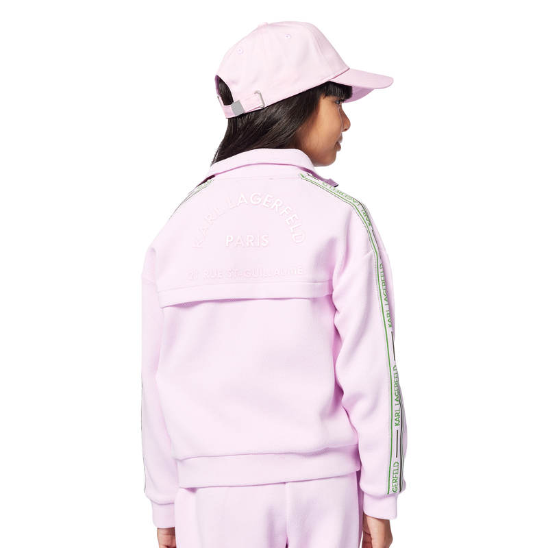 Verstellbares Baumwoll-Cap KARL LAGERFELD KIDS 
                        GIRL