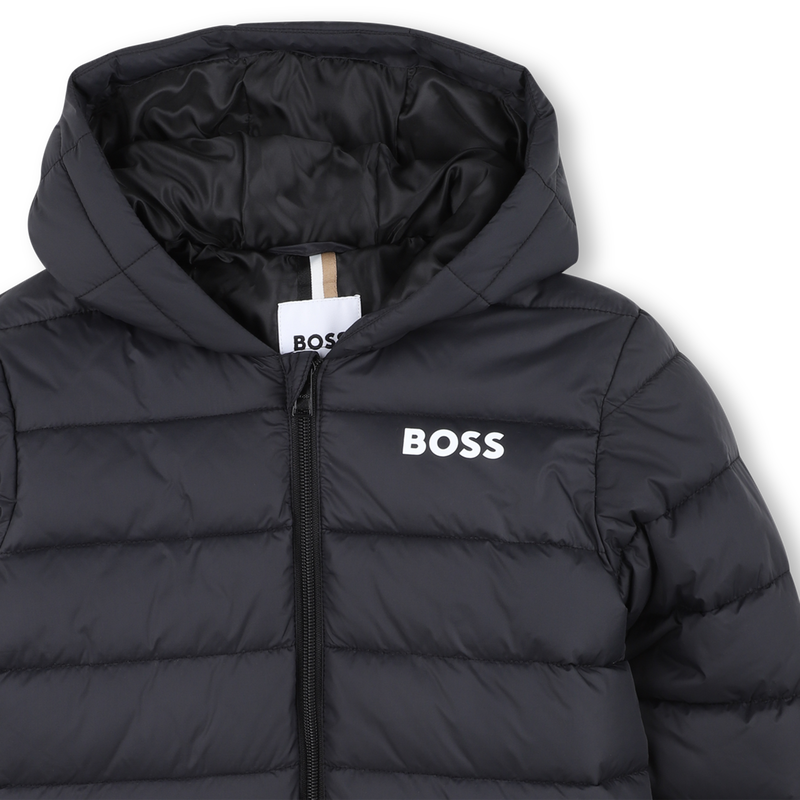 D&uuml;nne daunenjacke mit kapuze BOSS 
                        BOY