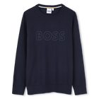 Lang&auml;rmeliger Pullover, MARINE, hi-res