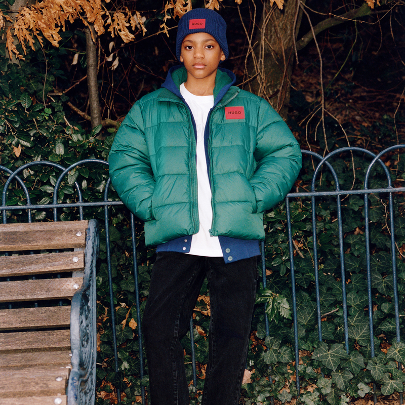 Strickm&uuml;tze aus Baumwolle HUGO 
                        UNISEX