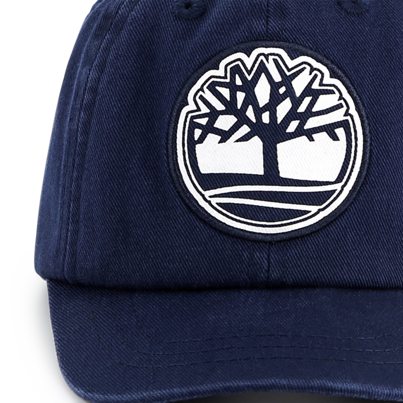 Kappe aus Twill mit Badge TIMBERLAND 
                        BOY