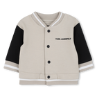Set aus Strickjacke und Hose aus doppeltem Jersey KARL LAGERFELD KIDS 
                    BOY