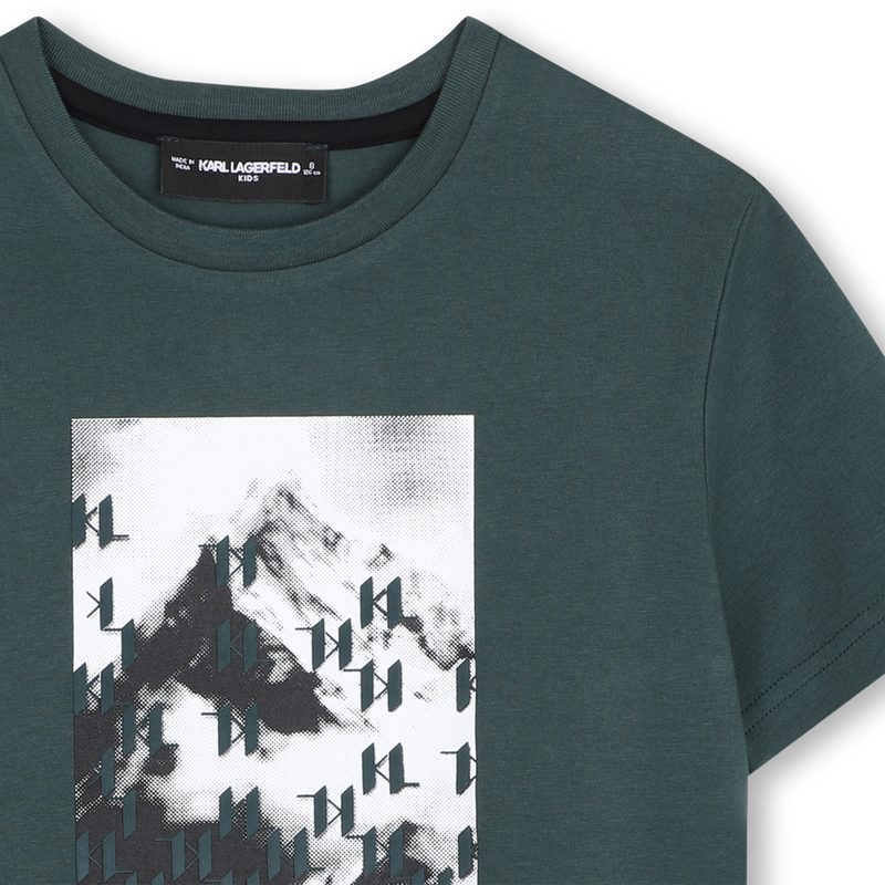 T-Shirt mit kurzen &Auml;rmeln KARL LAGERFELD KIDS 
                        BOY