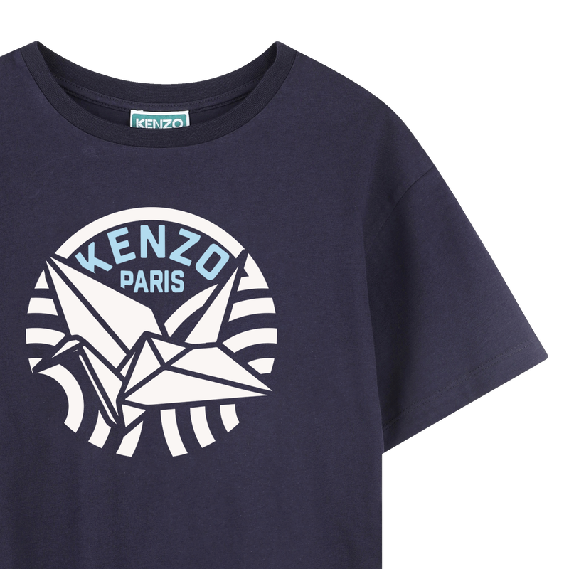 T-Shirt mit Siegel-Druck KENZO KIDS 
                        GIRL