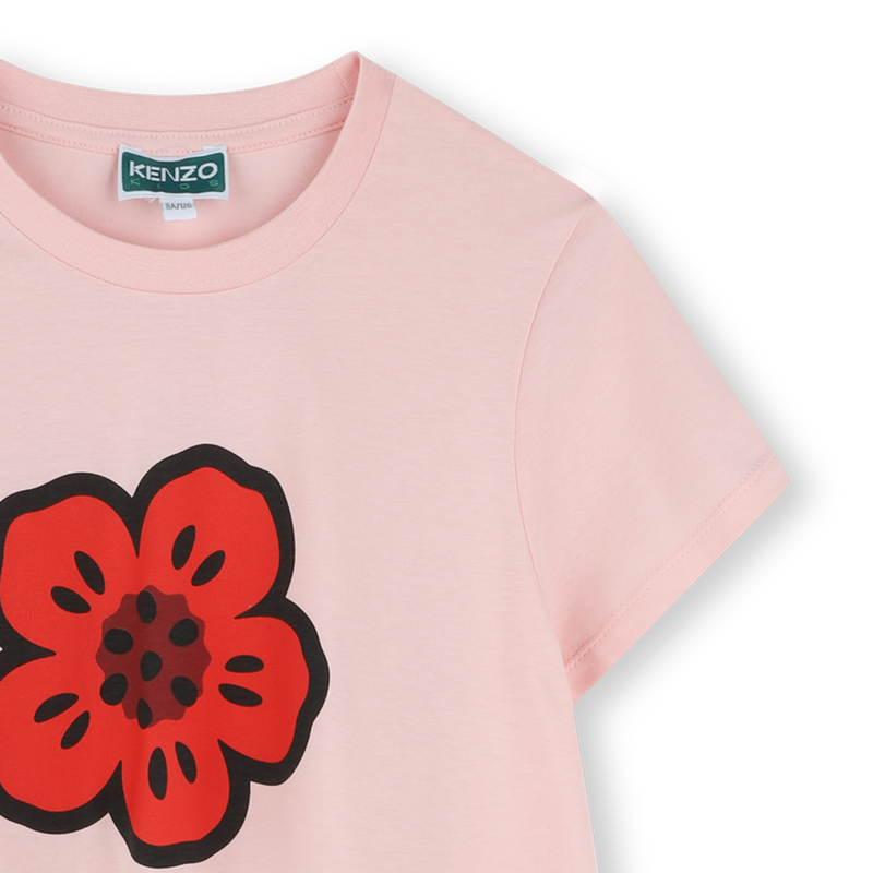 Luftiges Kleid mit Aufdruck KENZO KIDS 
                        GIRL