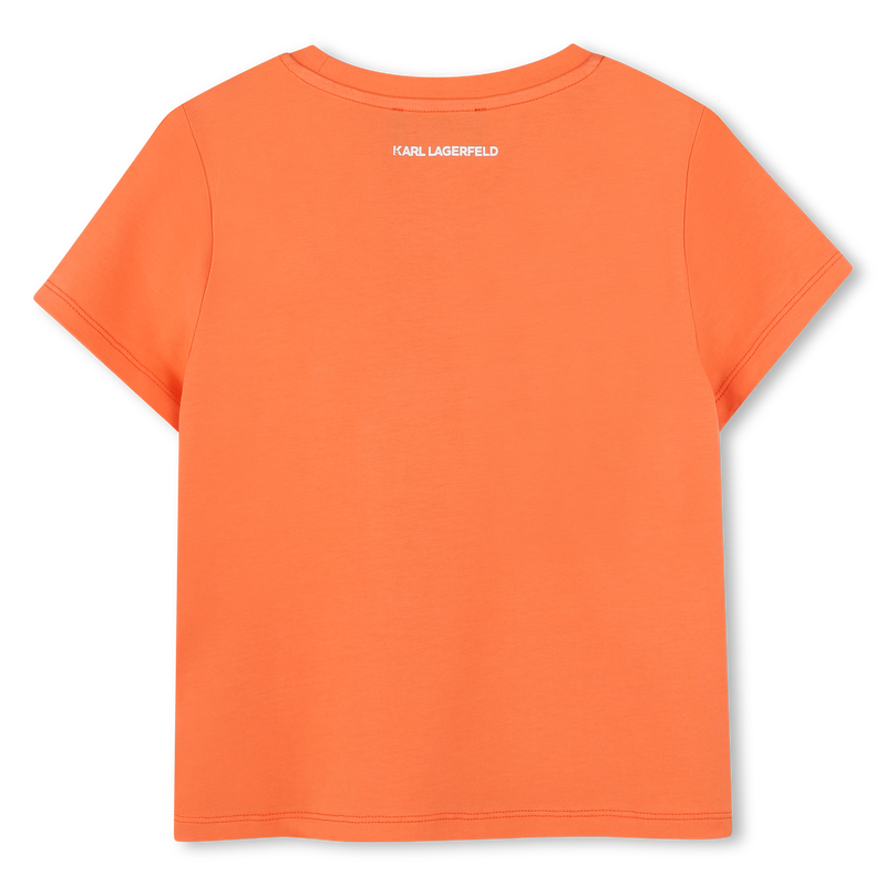 T-Shirt mit Druck KARL LAGERFELD KIDS 
                        GIRL