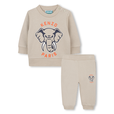 Set aus Sweatshirt und Hose aus Fleece KENZO KIDS UNISEX