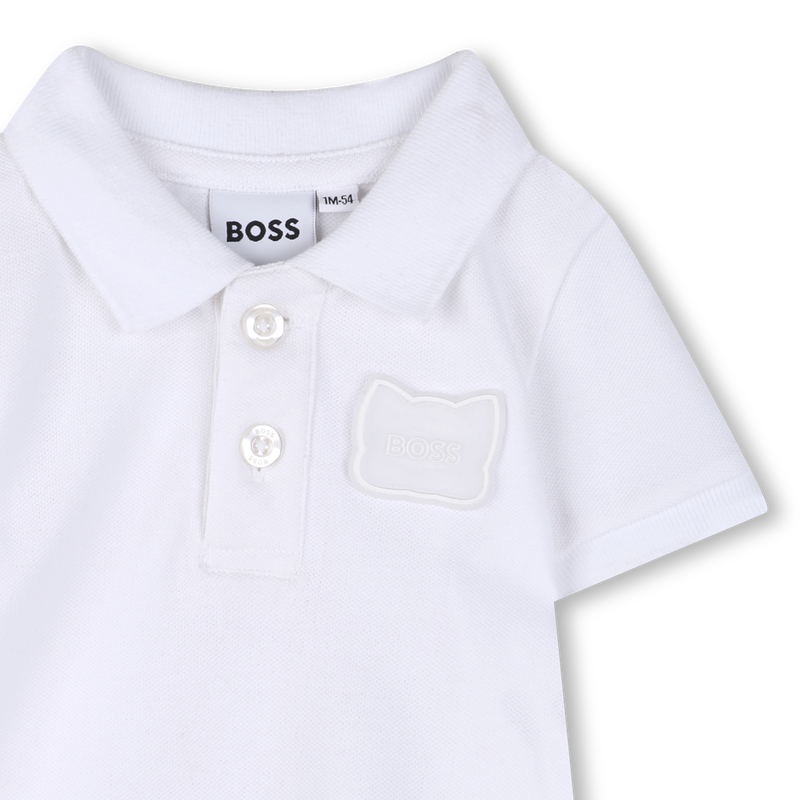 KURZ&Auml;RMELIGES POLOSHIRT BOSS 
                        BOY