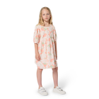 Kleid mit ballon&auml;rmeln KENZO KIDS 
                    GIRL