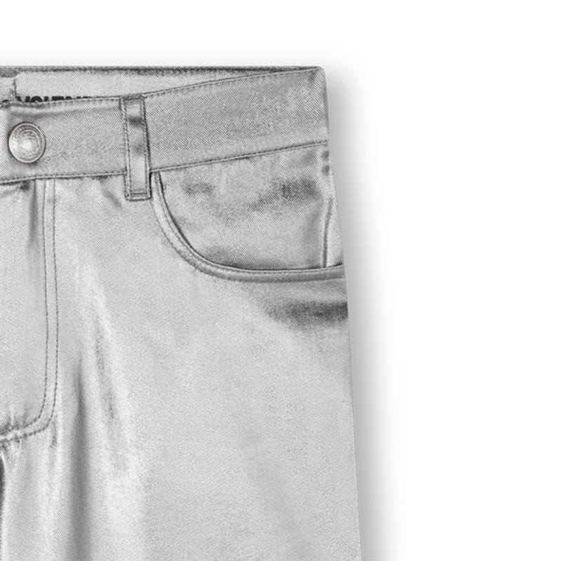 Silberne Hose mit weitem Bein ZADIG & VOLTAIRE 
                        GIRL