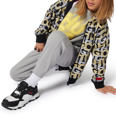 Kurzarm-T-Shirt aus Baumwolle HUGO BOY