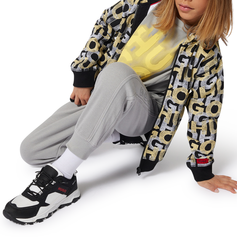 Kurzarm-T-Shirt aus Baumwolle HUGO 
                        BOY