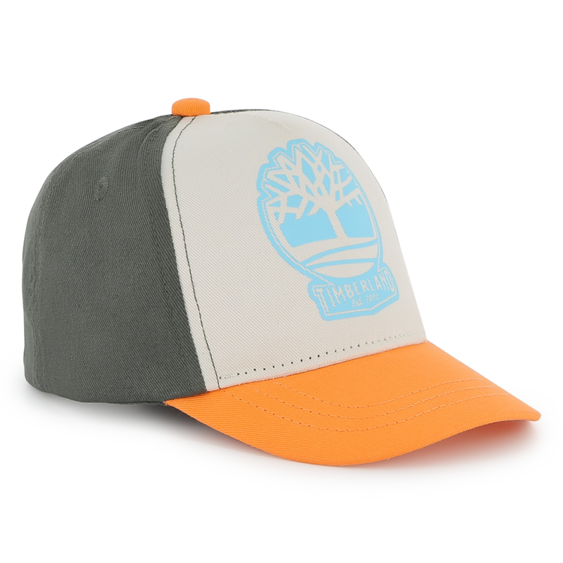 Dreifarbige Kappe mit Klett TIMBERLAND 
                        BOY