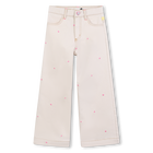 Baumwollhose mit Herzen BILLIEBLUSH 
                    GIRL