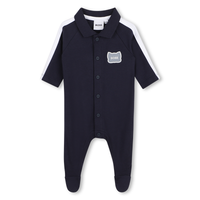 PYJAMA MIT DRUCKKNOPFVERSCHLUSS BOSS BOY
