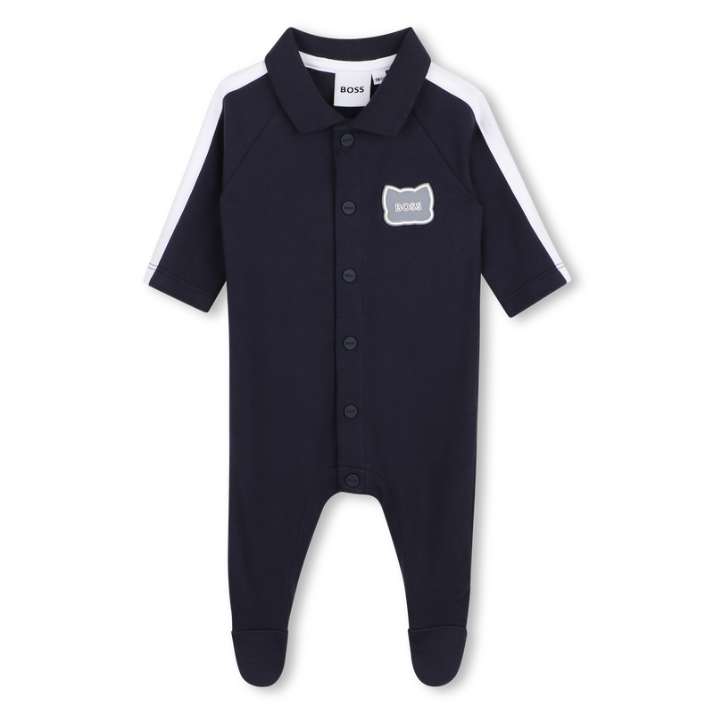 PYJAMA MIT DRUCKKNOPFVERSCHLUSS BOSS 
                        BOY