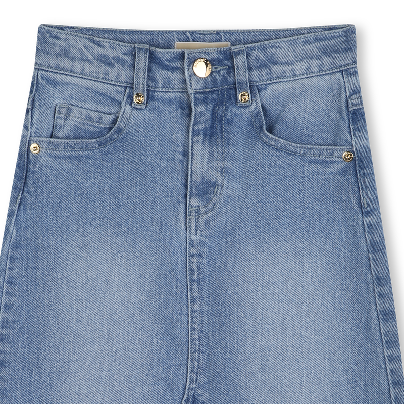Halblanger Jeansrock MICHAEL KORS 
                        GIRL