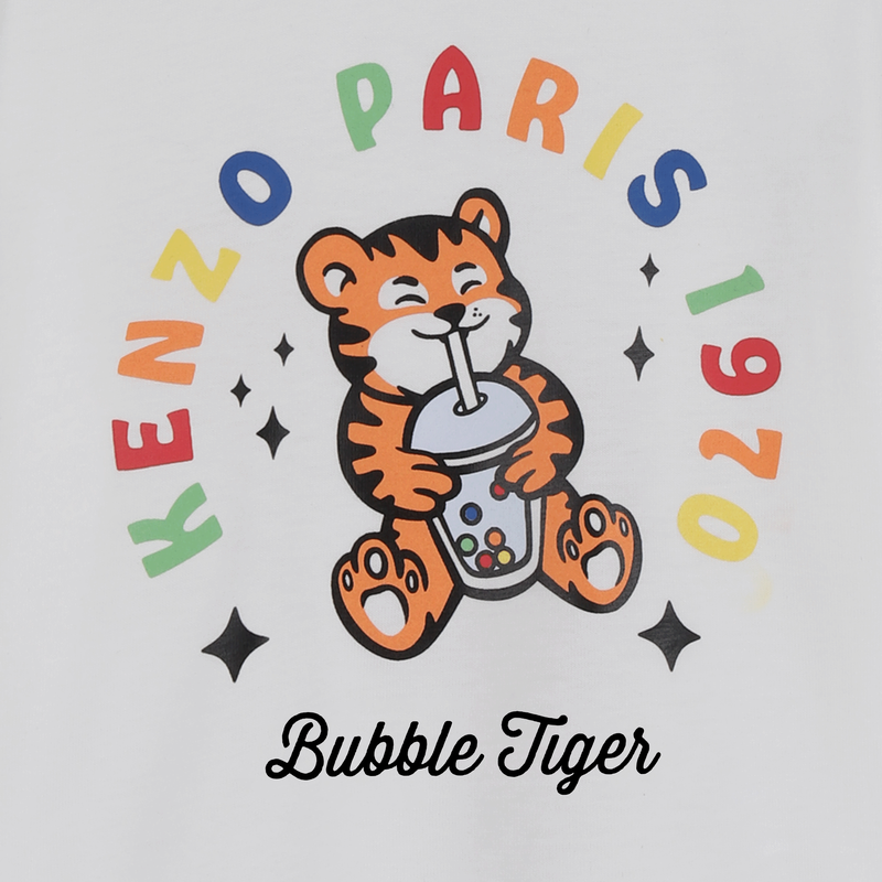 SET AUS T-SHIRT UND SHORTS KENZO KIDS 
                        BOY