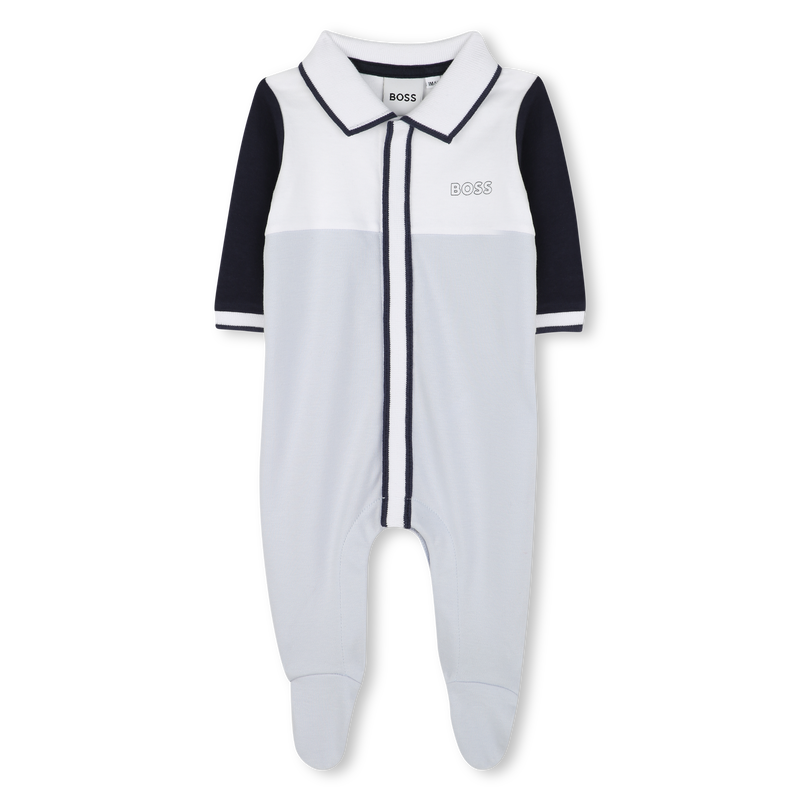 Dreifarbiger Polo-Pyjama BOSS 
                        BOY