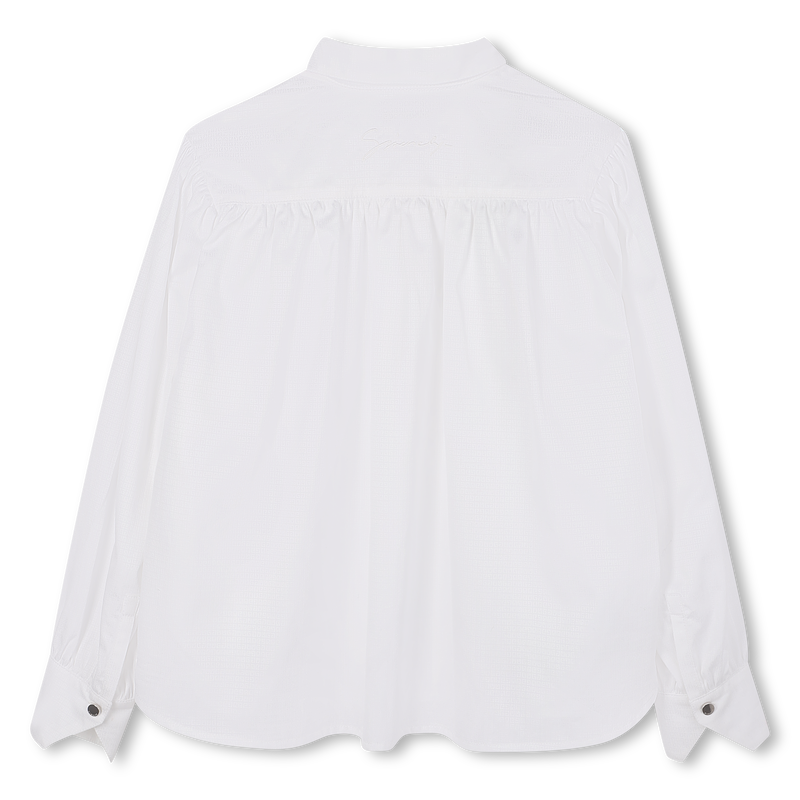 Hemd aus Baumwoll-Jacquard GIVENCHY 
                        GIRL