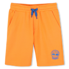 Jogging-Bermudas aus Molton, NEKTARINE, hi-res