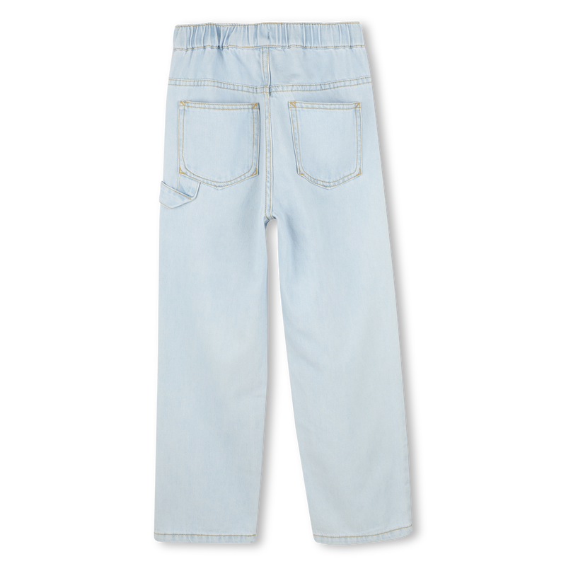 Jeans mit Siegel-Drucken KENZO KIDS 
                        BOY