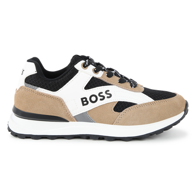 Leder-Sneakers zum Schn&uuml;ren BOSS BOY