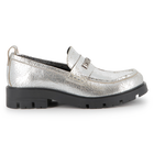 Loafer aus Metallic-Rindsleder DKNY 
                    GIRL