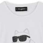 Langarm-T-Shirt KARL LAGERFELD KIDS 
                    GIRL