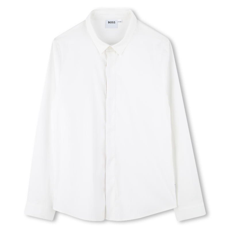 Eng anliegendes Popeline-Hemd BOSS 
                        BOY