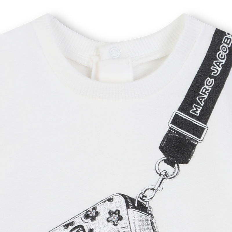 Kleid aus Baumwollfleece MARC JACOBS 
                        UNISEX