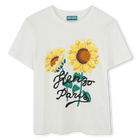 T-Shirt mit Sonnenblumen-Druck KENZO KIDS 
                    UNISEX
