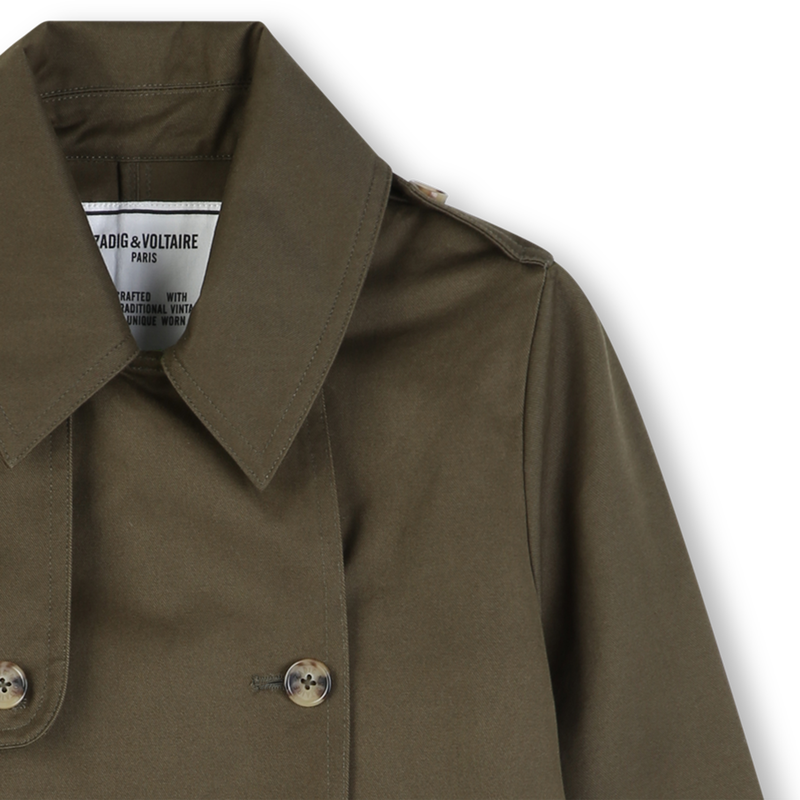 KURZER ZWEIREIHIGER TRENCHCOAT ZADIG & VOLTAIRE 
                        GIRL