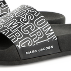 Pantoletten mit Muster MARC JACOBS 
                    BOY