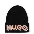 Strickm&uuml;tze mit Umschlag HUGO 
                    BOY