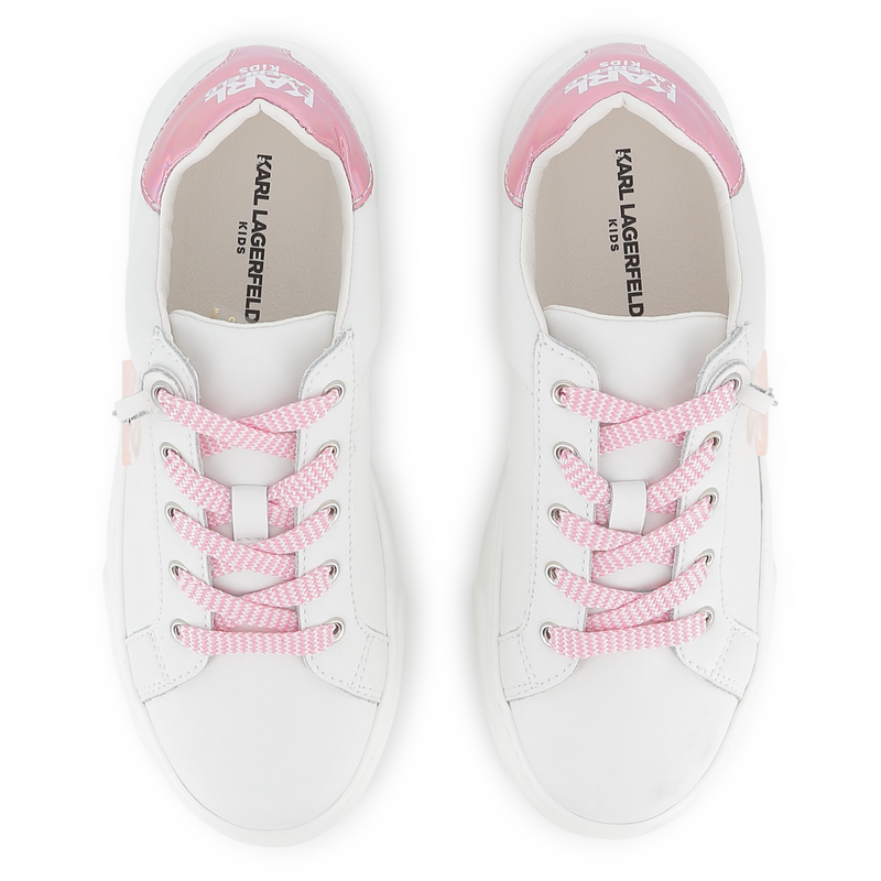 Low-Top-Sneakers mit Schn&uuml;rung KARL LAGERFELD KIDS 
                        GIRL
