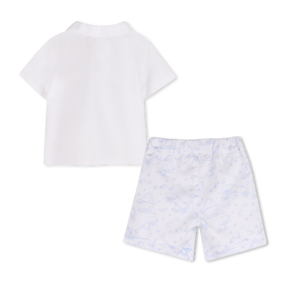 SET AUS HEMD UND SHORTS GIVENCHY UNISEX