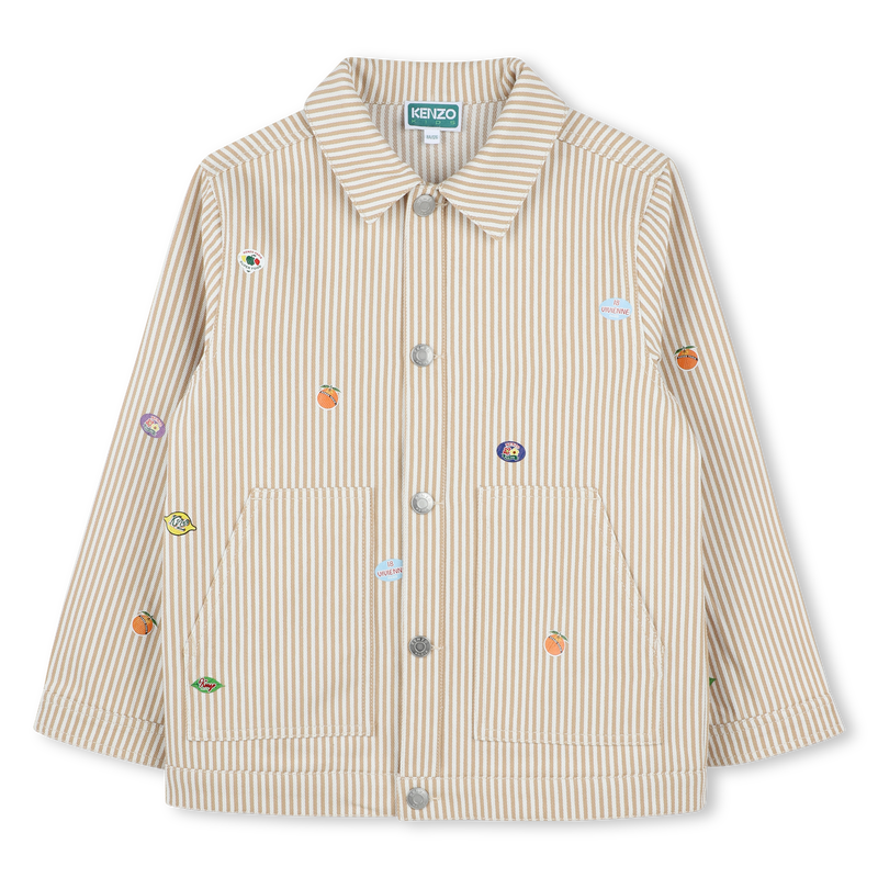 Gestreifte Jacke KENZO KIDS 
                        UNISEX